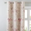 Dunelm Botanica Butterfly Blush Thermal Eyelet Curtains 2 Dunelm Botanica Butterfly Blush Thermal Eyelet Curtains -Dunelm Sales Store 30156856
