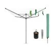 Brabantia 4 Arm Liftomatic Rotary Washing Line With Accessories, 50m -Dunelm Sales Store 30158901