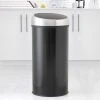 Spectrum Black 30 Litre Top Press Bin