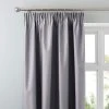 Dunelm Nova Grey Blackout Pencil Pleat Curtains 2 Dunelm Nova Grey Blackout Pencil Pleat Curtains -Dunelm Sales Store 30161065