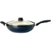 Dunelm Black Ceramic Lidded 32cm Wok 2 Dunelm Black Ceramic Lidded 32cm Wok -Dunelm Sales Store 30165947