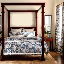 Dorma Samira Blue Pencil Pleat Curtains 10 Dorma Samira Blue Pencil Pleat Curtains -Dunelm Sales Store 30166315 alt03