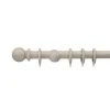 Swish Romantica Fixed Grey Curtain Pole Dia. 35mm 2 Swish Romantica Fixed Grey Curtain Pole Dia. 35mm -Dunelm Sales Store 30181089