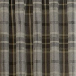 Highland Check Dove Grey Pencil Pleat Curtains 9 Highland Check Dove Grey Pencil Pleat Curtains -Dunelm Sales Store 30182781 alt02