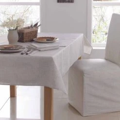 Dunelm Polylinen Tablecloth