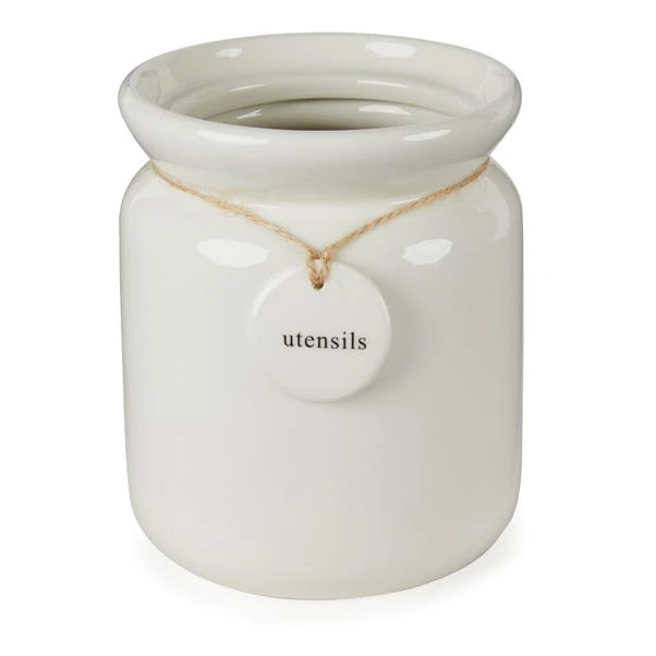 Dunelm Hang Tag Utensil Jar 3 Dunelm Hang Tag Utensil Jar
