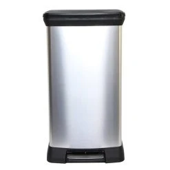 Curver 50L Silver Deco Bin -Dunelm Sales Store 30191867 alt02