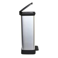 Curver 50L Silver Deco Bin -Dunelm Sales Store 30191867 alt03