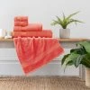 Dunelm Coral Egyptian Cotton Towel 2 Dunelm Coral Egyptian Cotton Towel -Dunelm Sales Store 30196033
