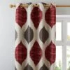 Luxury Collection Morocco Red Eyelet Curtains 1 Luxury Collection Morocco Red Eyelet Curtains -Dunelm Sales Store 30197821