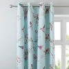 Dunelm Beautiful Birds Duck-Egg Thermal Eyelet Curtains 1 Dunelm Beautiful Birds Duck-Egg Thermal Eyelet Curtains -Dunelm Sales Store 30198824