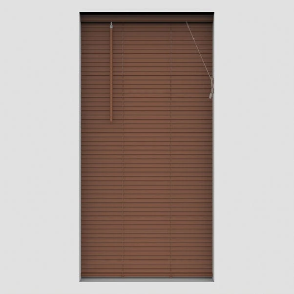 Dunelm Hardwood Acacia 25mm Slats Venetian Blind 3 Dunelm Hardwood Acacia 25mm Slats Venetian Blind