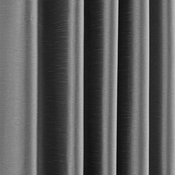 Dunelm Montana Charcoal Pencil Pleat Curtains 5 Dunelm Montana Charcoal Pencil Pleat Curtains - Image 3