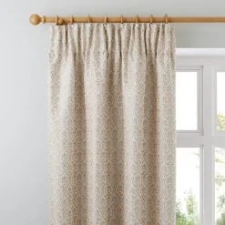 Luxury Collection Heritage Mulberry Cream Pencil Pleat Curtains
