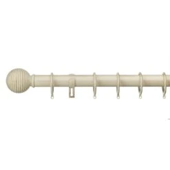 Dunelm Sales Store 33 Dorma Ivory Burford Curtain Pole Dia. 35mm