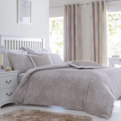 Dunelm Versailles Natural Thermal Eyelet Curtains 10 Dunelm Versailles Natural Thermal Eyelet Curtains -Dunelm Sales Store 30214553 alt03