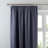 Dunelm Nova Charcoal Blackout Pencil Pleat Curtains 2 Dunelm Nova Charcoal Blackout Pencil Pleat Curtains -Dunelm Sales Store 30215506