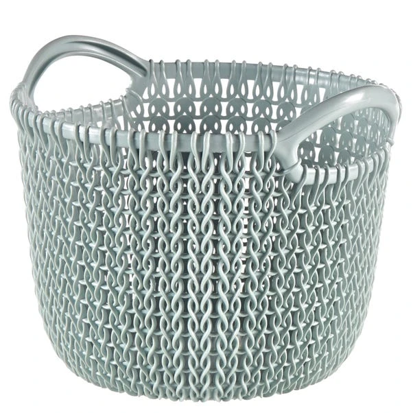 Curver Knit 3 Litre Round Basket 3 Curver Knit 3 Litre Round Basket