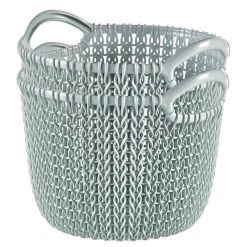 Curver Knit 3 Litre Round Basket 13 Curver Knit 3 Litre Round Basket -Dunelm Sales Store 30216266 alt05