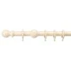 Dunelm Universal Wooden Curtain Pole Dia. 35mm