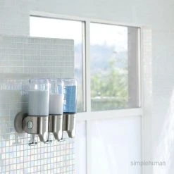 Simplehuman Triple Shower Soap Pump