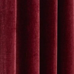 Luxury Collection Chenille Wine Eyelet Curtains -Dunelm Sales Store 30236339 alt02