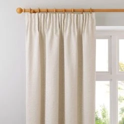 Luxury Collection Willow Ivory Pencil Pleat Curtains