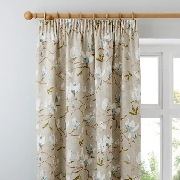 Luxury Collection Magnolia Green Pencil Pleat Curtains 3 Luxury Collection Magnolia Green Pencil Pleat Curtains