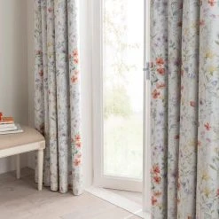 Dorma Wildflower Blackout Pencil Pleat Curtains