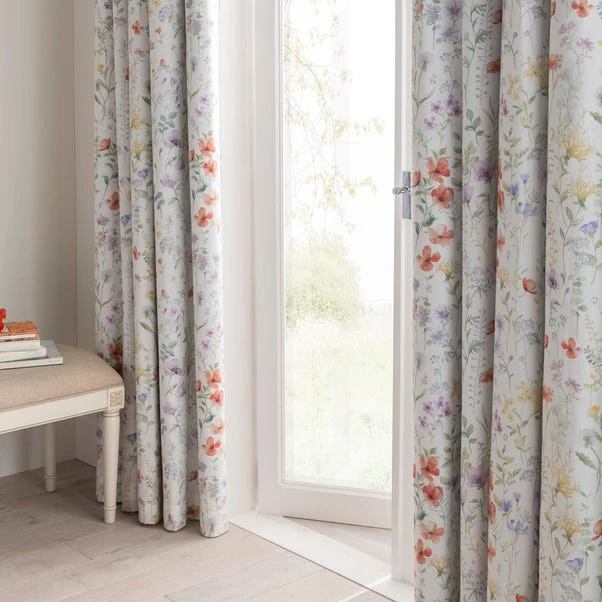 Dorma Wildflower Blackout Pencil Pleat Curtains 3 Dorma Wildflower Blackout Pencil Pleat Curtains