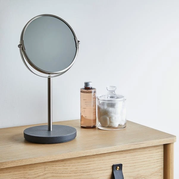 Dunelm Grey Resin Mirror 3 Dunelm Grey Resin Mirror