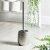 Dunelm Silver Hammered Effect Toilet Brush 1 Dunelm Silver Hammered Effect Toilet Brush -Dunelm Sales Store 30240754