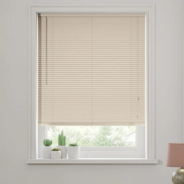 Dunelm Cream Wooden Venetian Blind 27mm Slats 3 Dunelm Cream Wooden Venetian Blind 27mm Slats