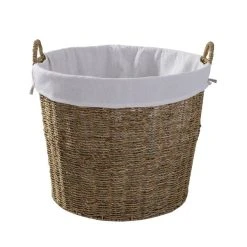 Dunelm Round Seagrass Log Basket