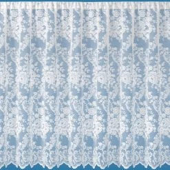 Dunelm By The Metre Shabby Chic Slot Top White Lace Fabric 5 Dunelm By The Metre Shabby Chic Slot Top White Lace Fabric -Dunelm Sales Store 30268044 alt01