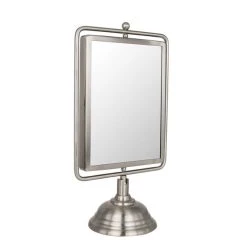 Dunelm Keepers Lodge Satin Nickel Mirror