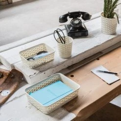 Curver 4L Vintage White Basket 13 Curver 4L Vintage White Basket -Dunelm Sales Store 30271751 alt05