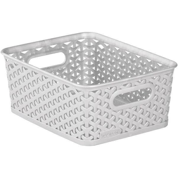 Curver 4L Grey Basket 3 Curver 4L Grey Basket