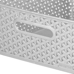 Curver 13L Grey Basket 12 Curver 13L Grey Basket -Dunelm Sales Store 30271754 alt04