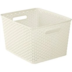 Curver 18L Vintage White Basket