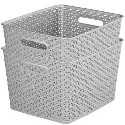 Curver 18L Grey Basket -Dunelm Sales Store 30271756 alt05