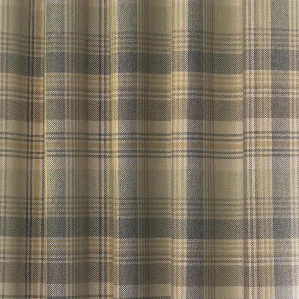 Luxury Collection Finley Check Green Eyelet Curtains 5 Luxury Collection Finley Check Green Eyelet Curtains - Image 3