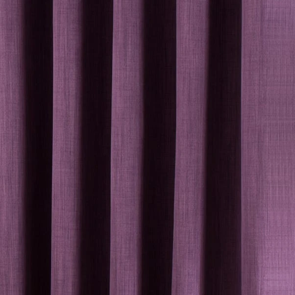 Dunelm Solar Aubergine Blackout Eyelet Curtains 5 Dunelm Solar Aubergine Blackout Eyelet Curtains - Image 3