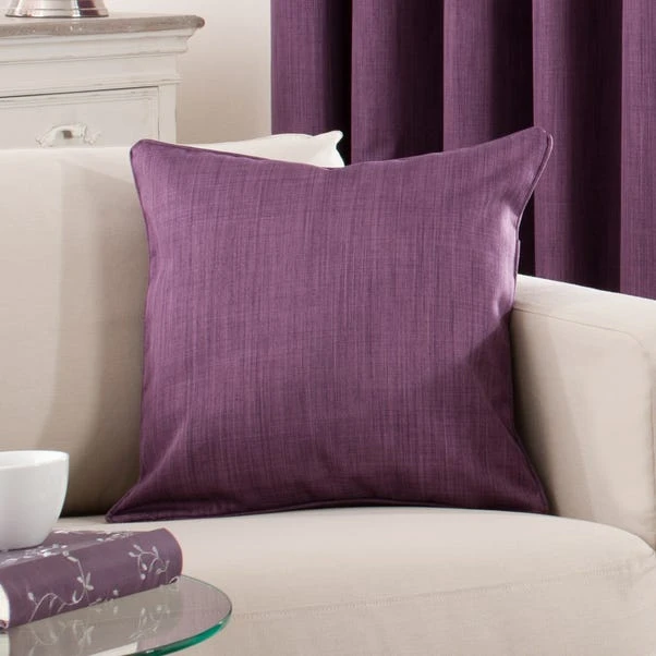 Dunelm Solar Aubergine Blackout Eyelet Curtains 7 Dunelm Solar Aubergine Blackout Eyelet Curtains - Image 5