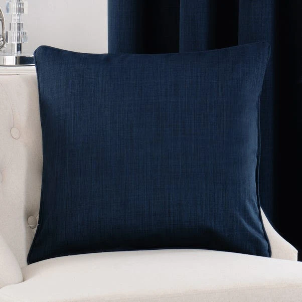 Dunelm Solar Navy Blackout Pencil Pleat Curtains 7 Dunelm Solar Navy Blackout Pencil Pleat Curtains - Image 5