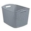Curver 28L Grey Basket 1 Curver 28L Grey Basket -Dunelm Sales Store 30300622