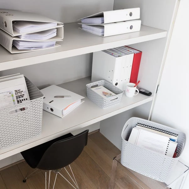 Curver 28L Grey Basket 8 Curver 28L Grey Basket - Image 6