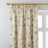 Dorma Woodland Birds Natural Pencil Pleat Curtains