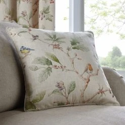 Dorma Woodland Birds Natural Pencil Pleat Curtains 13 Dorma Woodland Birds Natural Pencil Pleat Curtains -Dunelm Sales Store 30413584 alt07