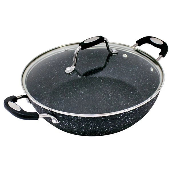 Scoville Neverstick 28cm Shallow Casserole Pan 3 Scoville Neverstick 28cm Shallow Casserole Pan